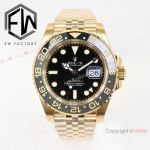 New 2023 Yellow Gold Rolex GMT-Master II 126718grnr Watch in EW Factory Cal.3285 Movement 40mm